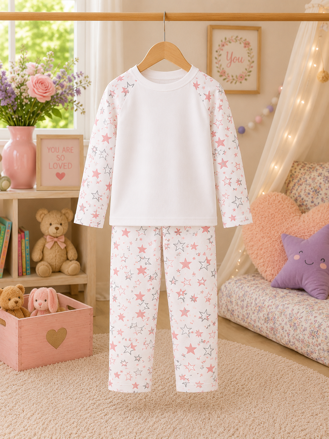 Personalised Ms Rachel Birthday Pyjamas for Girls | Any Name & Age | Birthday Eve Pyjamas Creative Wishes By Amba