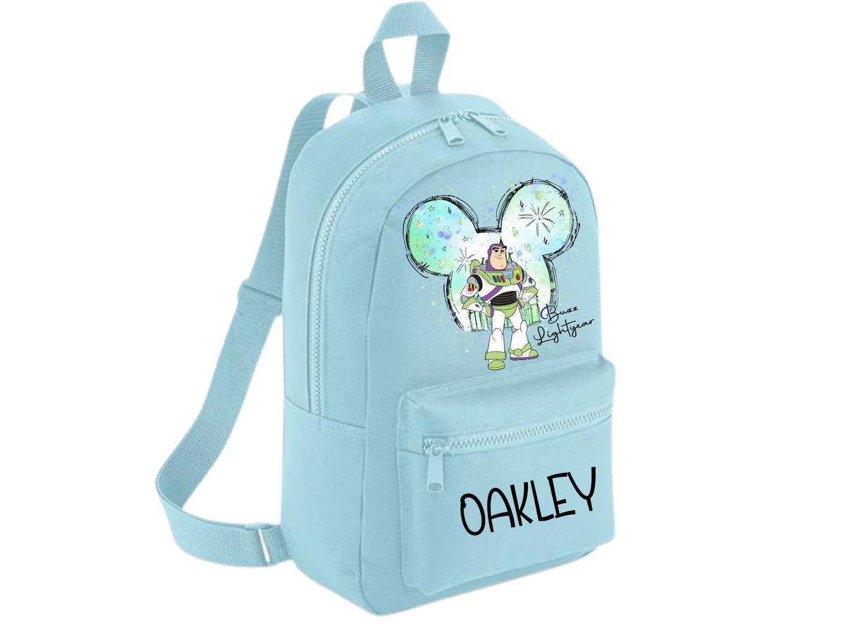 Personalised Space Ranger Backpack for Kids | Custom Name School Bag Creative Wishes By Amba