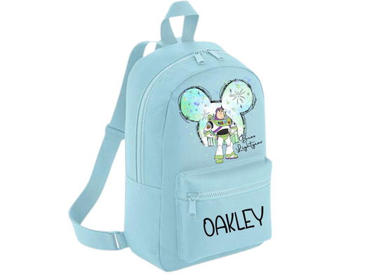 Personalised Space Ranger Backpack for Kids | Custom Name School Bag Creative Wishes By Amba